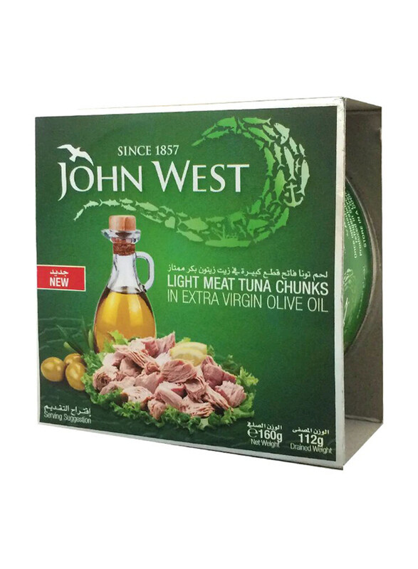 

John West Lm Tuna Chunks in Extra Virgin Olive Oil, 160g