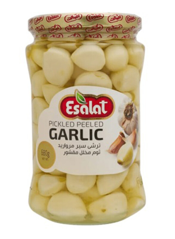 

Esalat Pickled Peeled Garlic, 680g