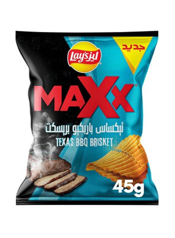 

Lay's Maxx Texas Bbq Brisket Potato Chips, 45g
