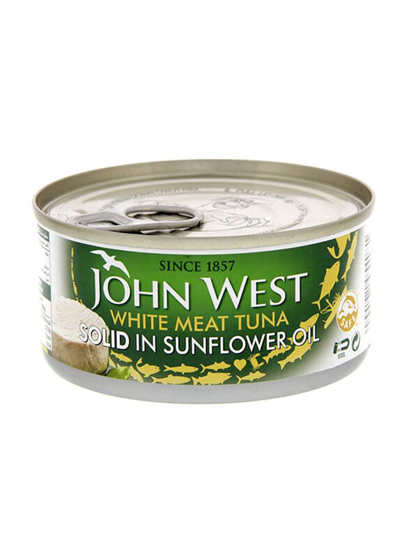 

John West White Meat Tuna Solid in Sunflower Oil, 170g