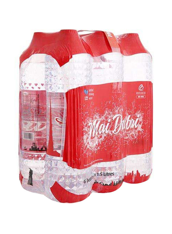 

Mai Dubai Pure Drinking Water, 6 x 1.5Ltr