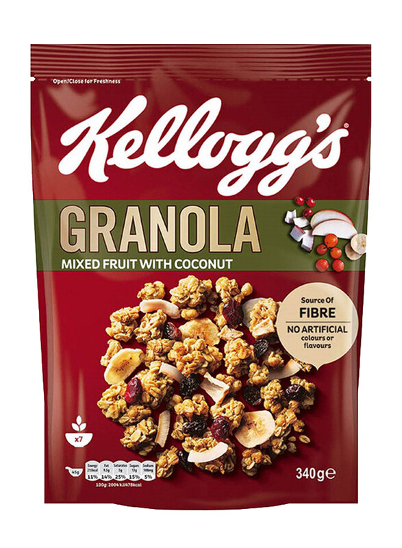 

Kellogg's Granola Fruits Coconut, 340g