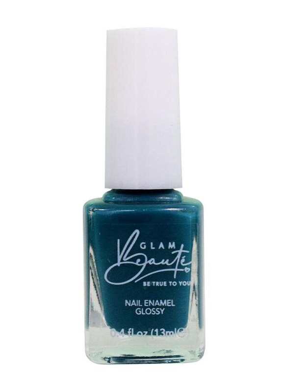 GlamBeaute Be True To You Nail Enamel, 13ml, 31 Green Energy, Green