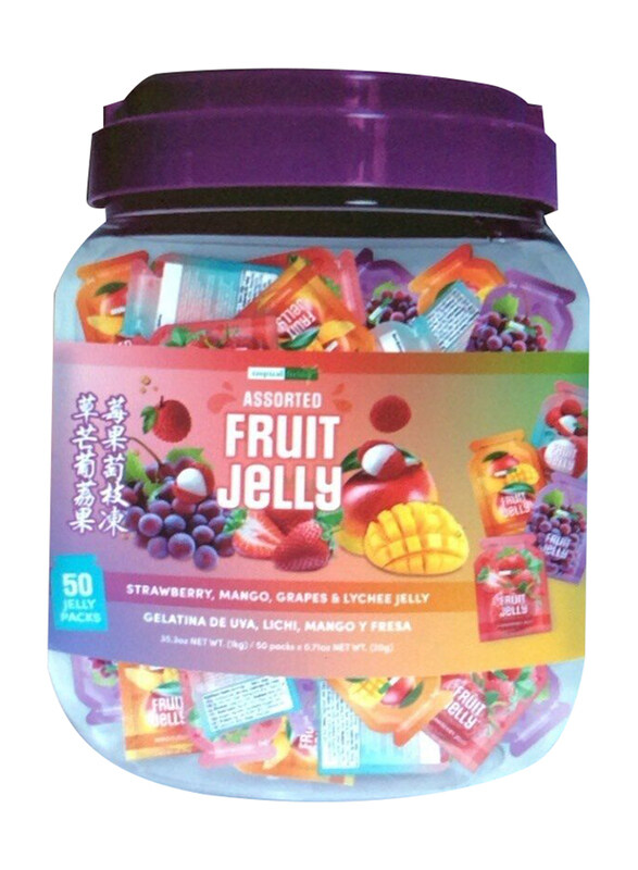 

Mir Assorted Fruit Jelly, 36 x 15gm