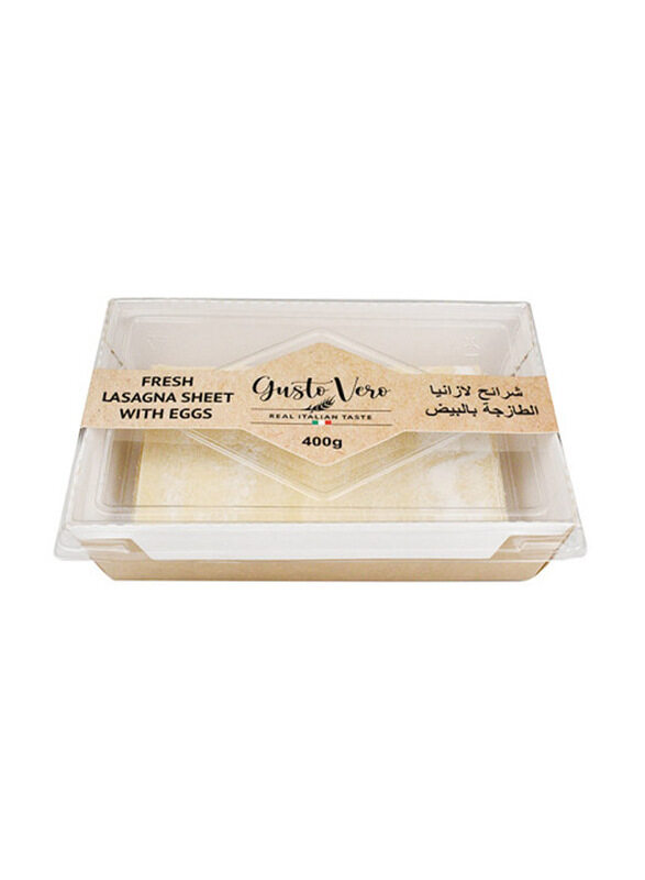 

Gusto Vero Lasagna Sheet With Eggs, 400g