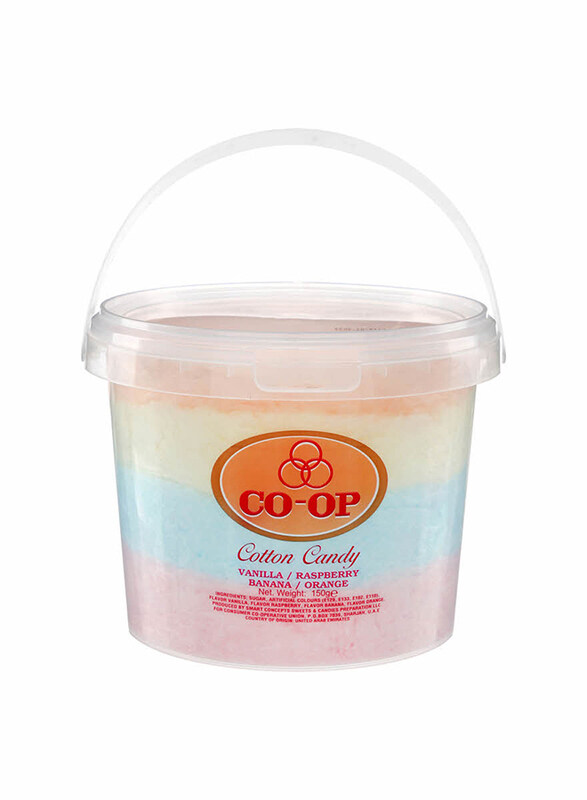 

CO-OP Vanilla Orange Raspberry Cotton Candy, 150g