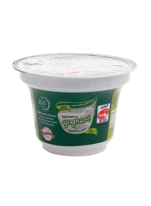 Al Ain Full Cream Fresh Yogurt, 170g