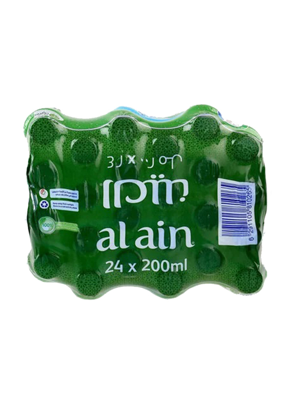 Al Ain Mineral Water, 24 Bottles x 200ml