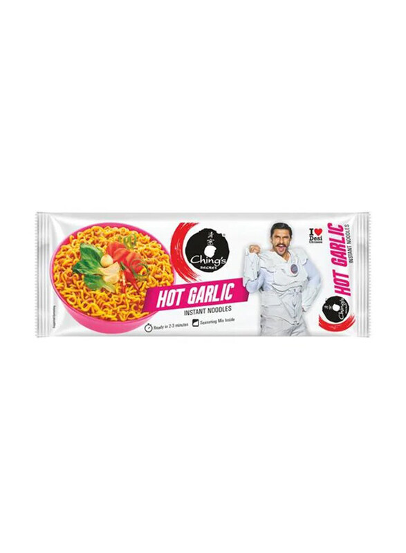 

Chings Secret Hot Garlic Instant Noodles, 240g