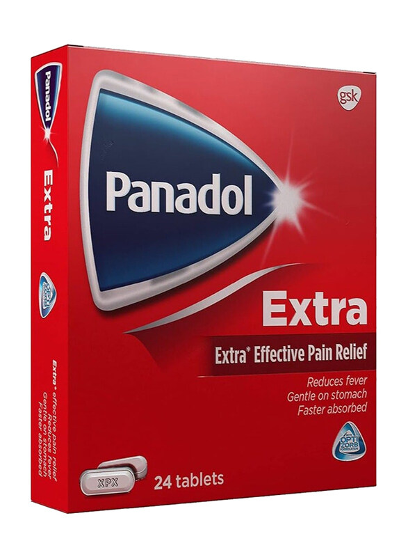 

Panadol Pain Relief Extra, 500mg, 24 Tablets