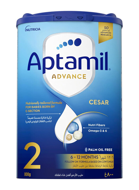 

Aptamil Advance Cesar 2 Infant Milk Formula, 800g