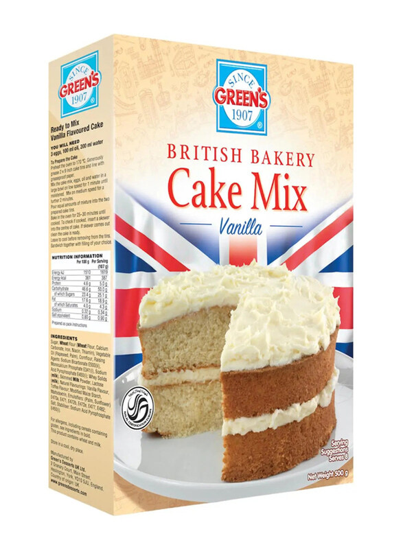 

Greens Vanilla Cake Mix, 500g