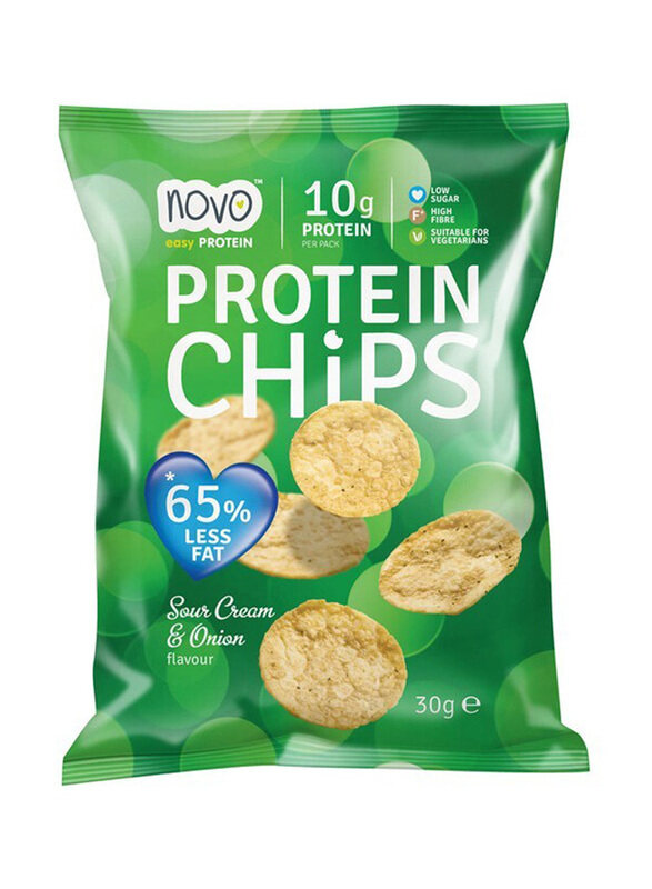 

Novo Sour Cream & Onion Protein Chips, 30g