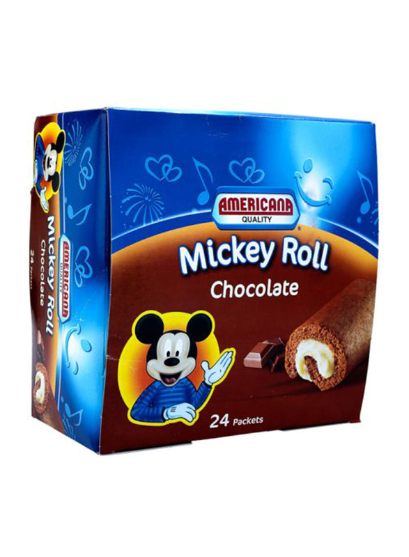 

Americana Mickey Chocolate Roll Cake, 24 x 25g