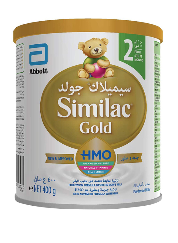 Similac Gold 2 HMO Follow-On Formula Milk, 400gm