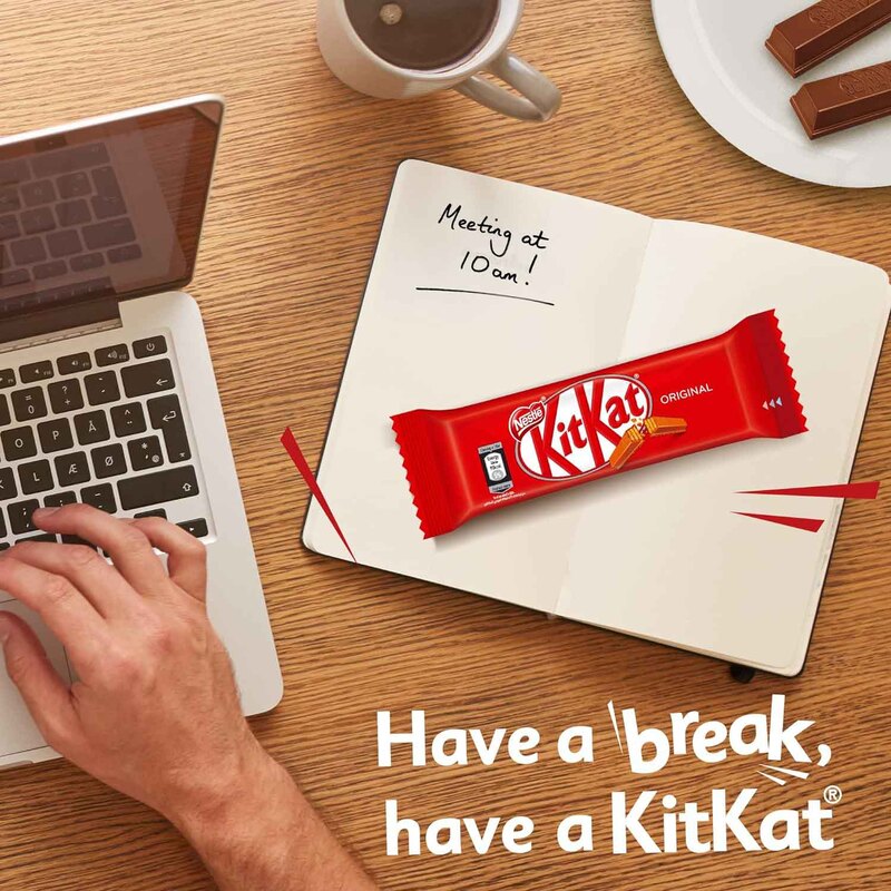 Kit Kat 2 Fingers Chocolate, 12 x 17.7g