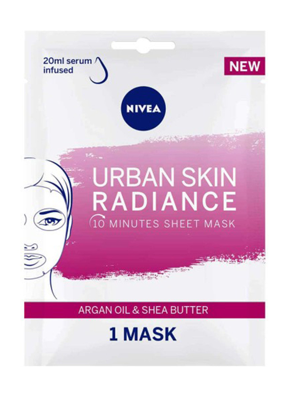 Nivea Radiance Essential Care Face Sheet Mask, 1 Piece