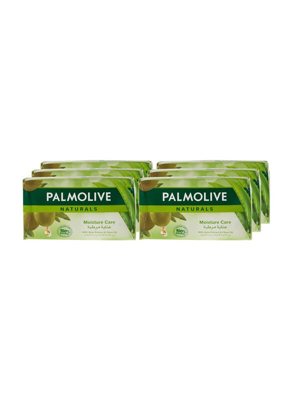 

Palmolive Naturals Aloe N Olive Moisture Care Soap, 5+1 x 170g