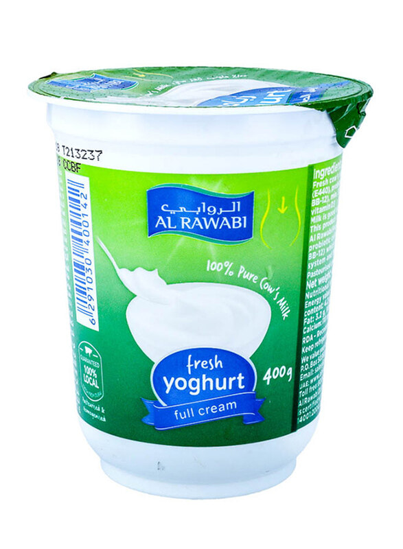 

Al Rawabi Full Cream Yoghurt, 400g