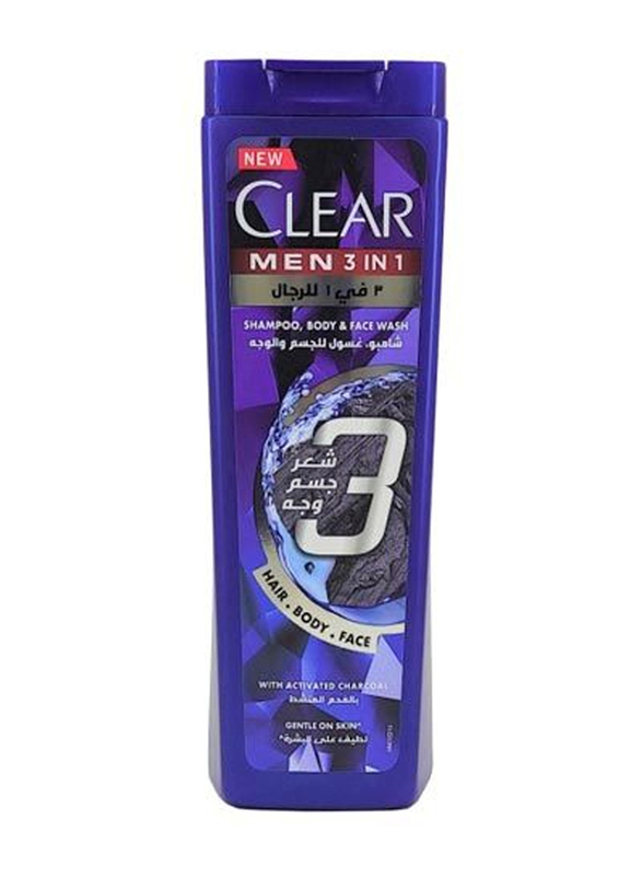 Clear Men 3 In 1 Complete Shampoo, 400ml