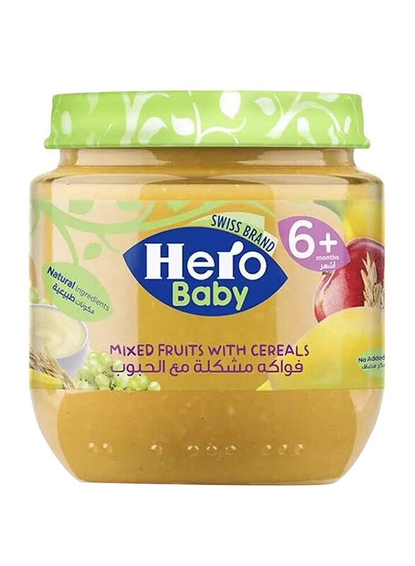 

Hero Baby Mixed fruit Cereal Pure Food, 6 Months-1 Year, 125g