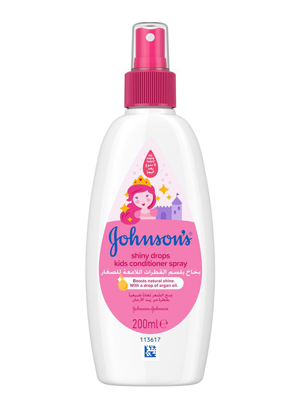 Johnson's Baby 200ml Shiny Drops Kids Conditioner Spray
