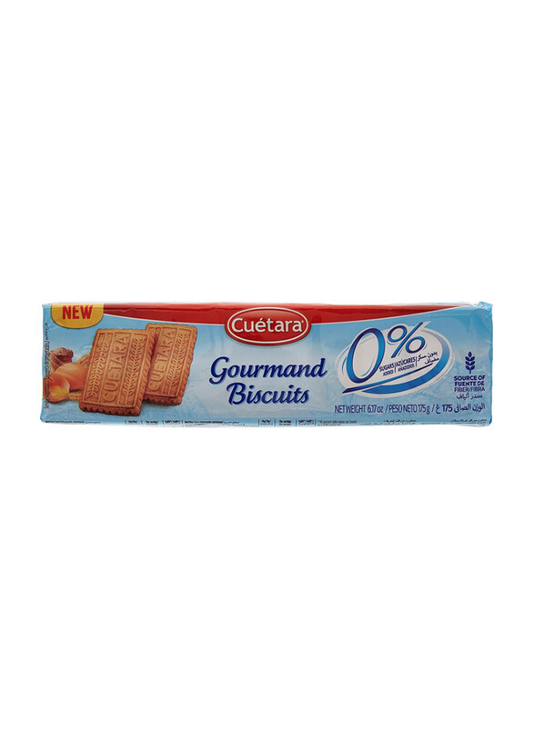 

Cuetara 0% Sugar Gourmand Biscuits, 175g