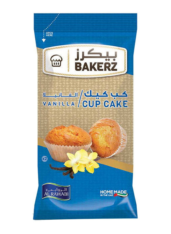 

Bakerz Vanilla Cup Cake, 2 x 30g