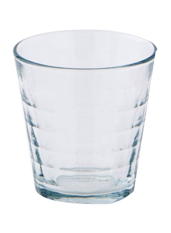 

Monoprix 220ml Prism Glass Tumbler, A68060048, Clear