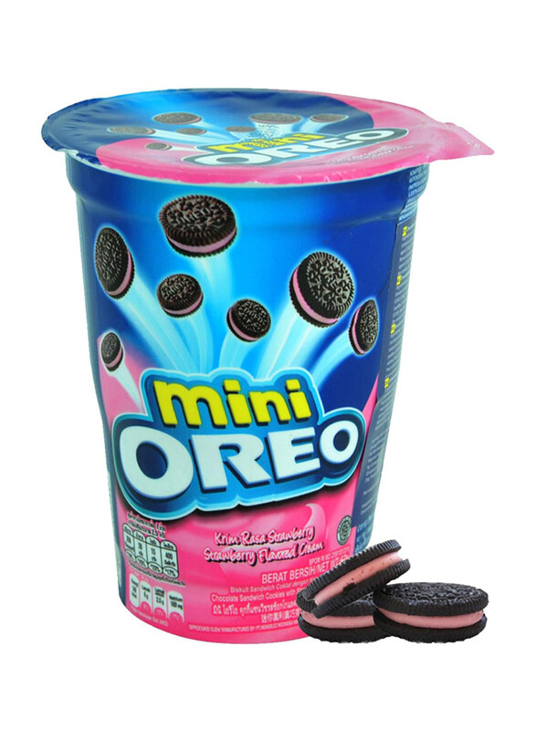

Orea Mini Strawberry Biscuits, 67g