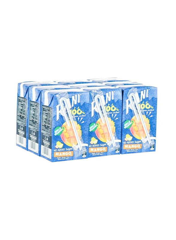 

Rani Tetra Mango Drink Nas, 9 x 250ml
