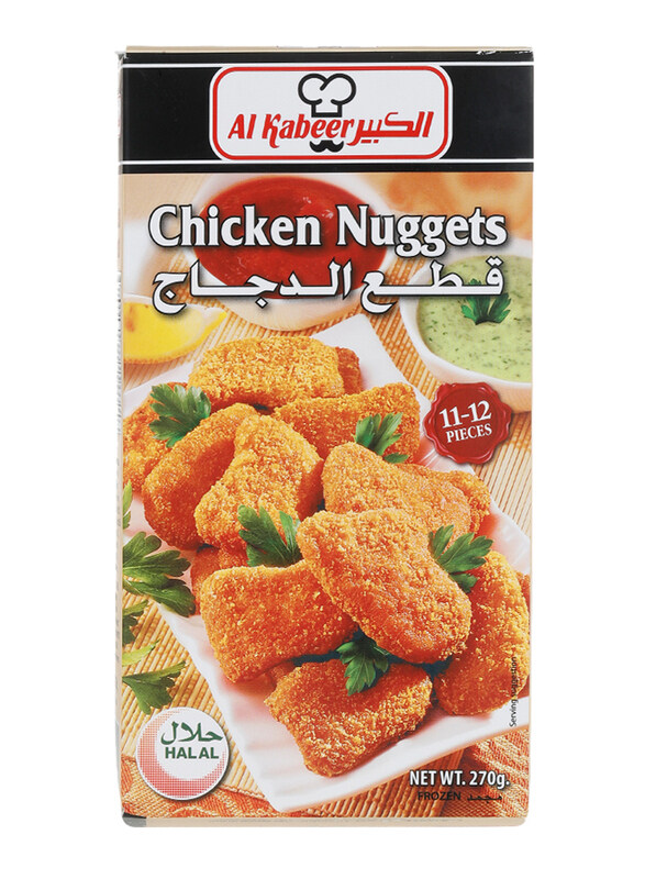 

Al Kabeer Chicken Nuggets, 270 grams