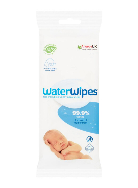 

WaterWipes 28-Sheet Sensitive Baby Wipes, White