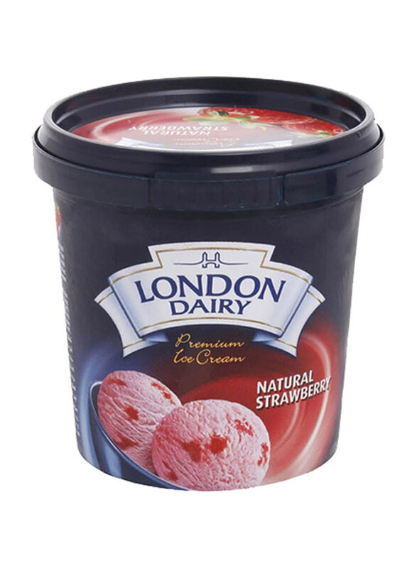 

London Dairy Natural Strawberry Cup, 125ml