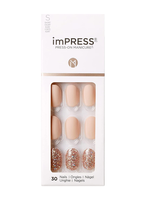 Kiss imPRESS False Nails, KIM003C, Evanesce