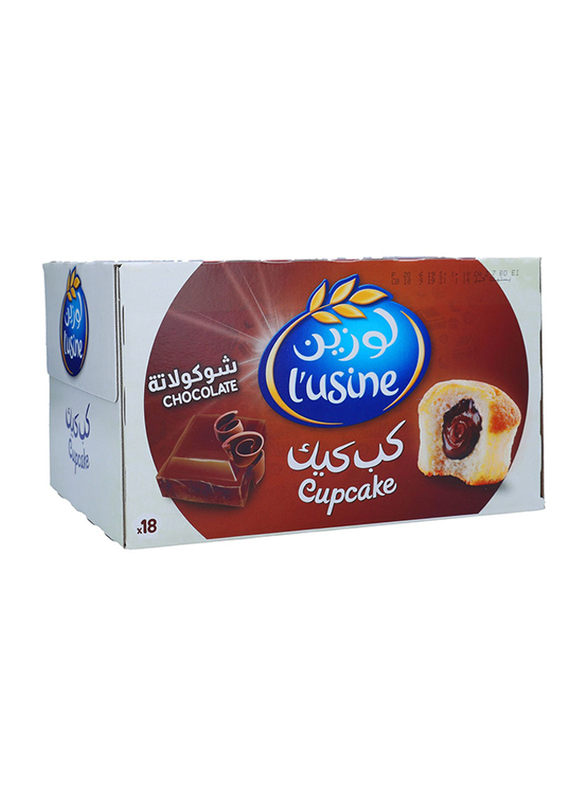 Lusine Chocolate Cupcake, 18 Packs x 30g