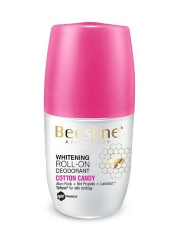 Beesline Cotton Candy Whitening Roll-On Deodorant, 50ml