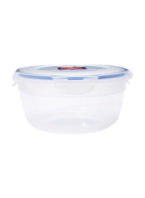 

Lock & Lock Round Salad Bowl with Lid, 2.1 Liter, Clear