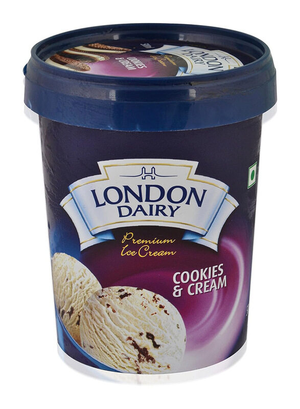 

London Dairy Cookies & Cream Ice Cream, 500ml