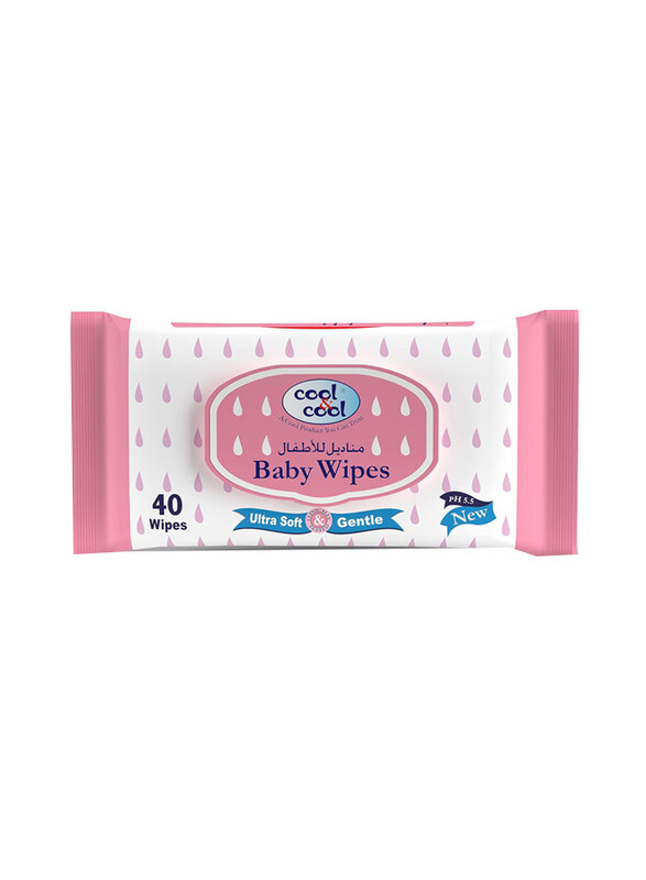 

Cool & Cool 40 Wipes Baby Wipes