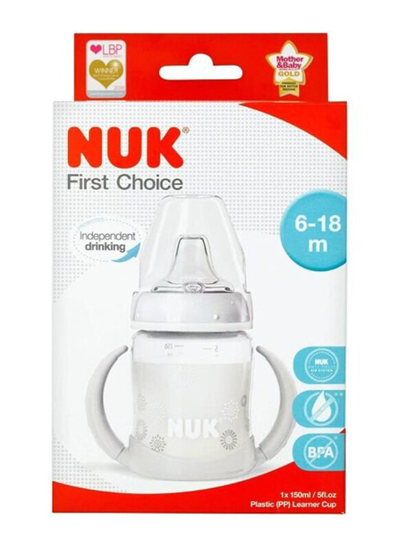 Nuk Anti-Colic First Choice Learner Bottle, 150ml