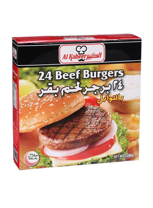 

Al Kabeer Hot & Spicy Beef Burger, 1200g