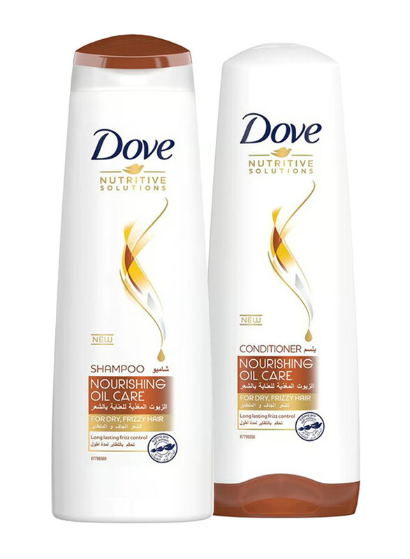 

Dove Nourishing Oil Care Shampoo and Conditioner, 400ml + 320ml, 2 Pieces