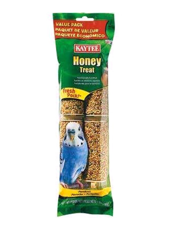 

Kaytee Forti Diet Honey Flavour Treat Stick Dry Food for Parakeet Bird, 7oz