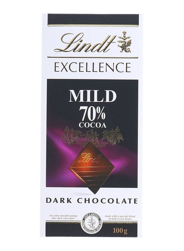 

Lindt Excellence Dark 70% Mild Chocolate, 100g