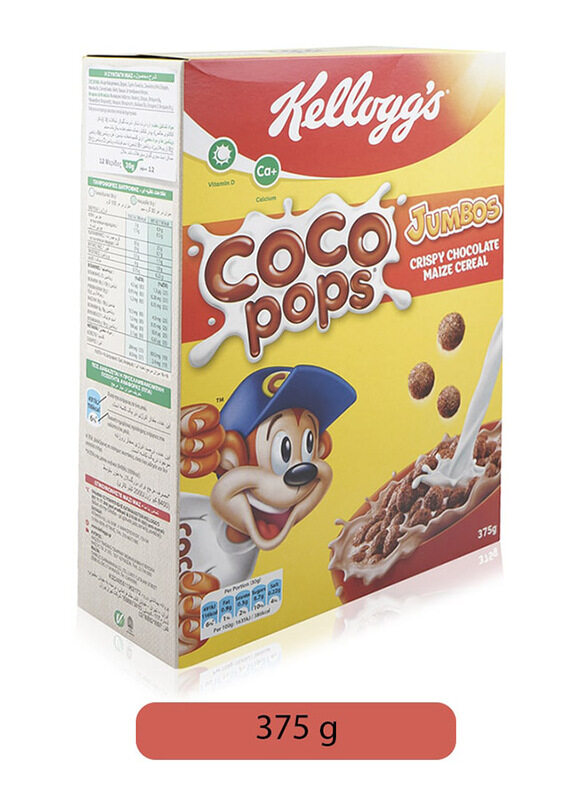 

Kellogg's Coco Pops Jumbos Cereal, 375g