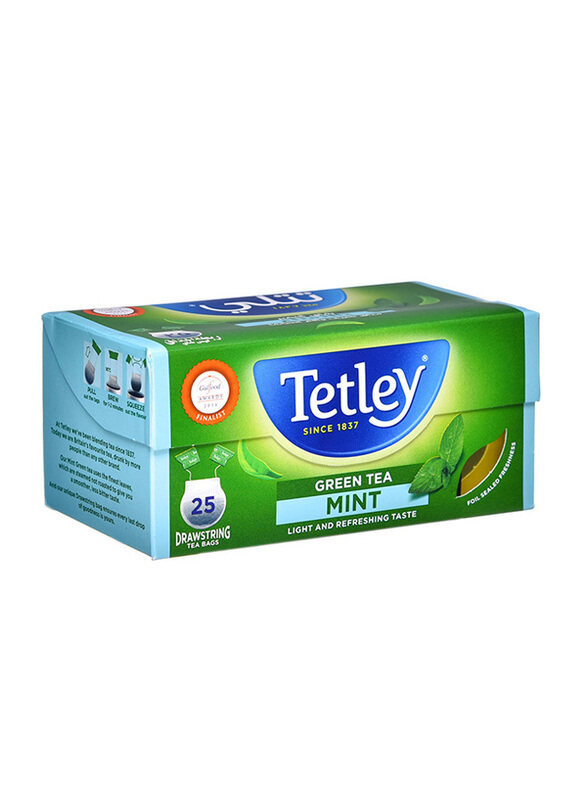 

Tetley Mint Green Tea, 25 x 1.5g