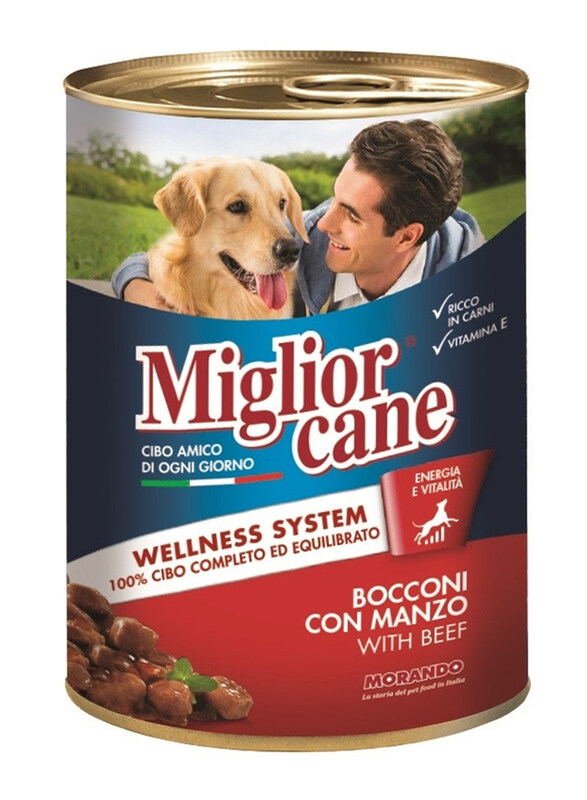 

Miglior Cane Chunks Beef Canned Wet Dog Food, 1250g