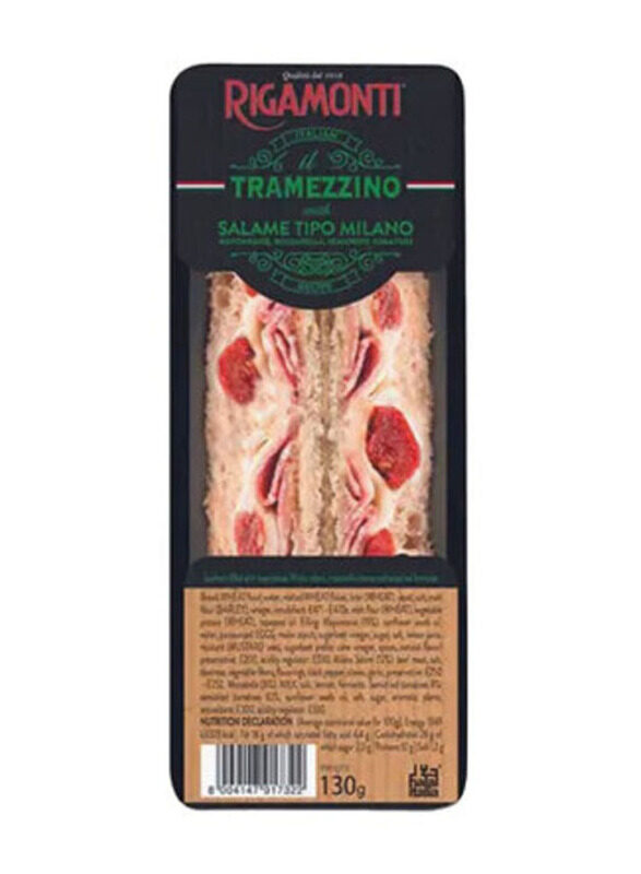 

Rigamonti Tramezzino with Salame Tipo Milano Sandwich, 130g