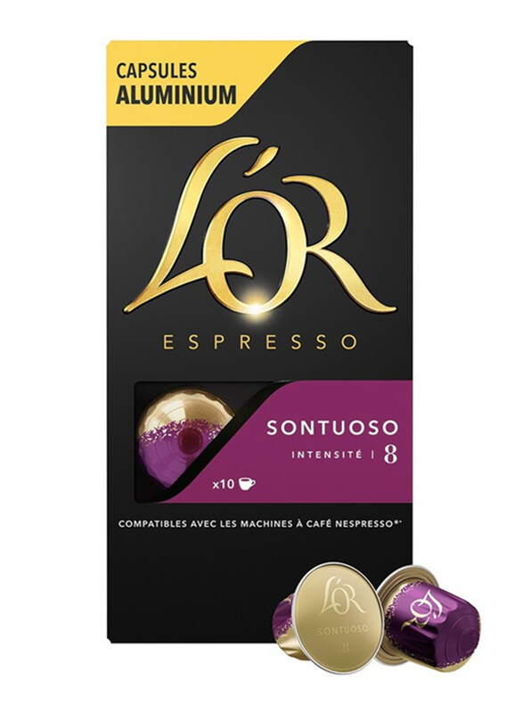 

Lor Sontuoso Coffee, 10 Capsules, 52g